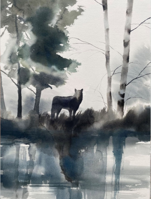 Acquarello di Nicola Magrin