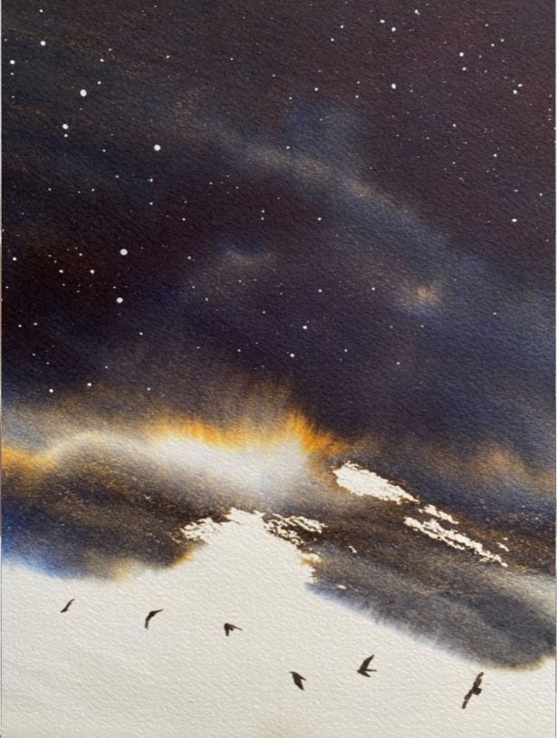 Acquarello di Nicola Magrin